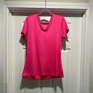 Nike Pink Dri-Fit Short Sleeve Tee